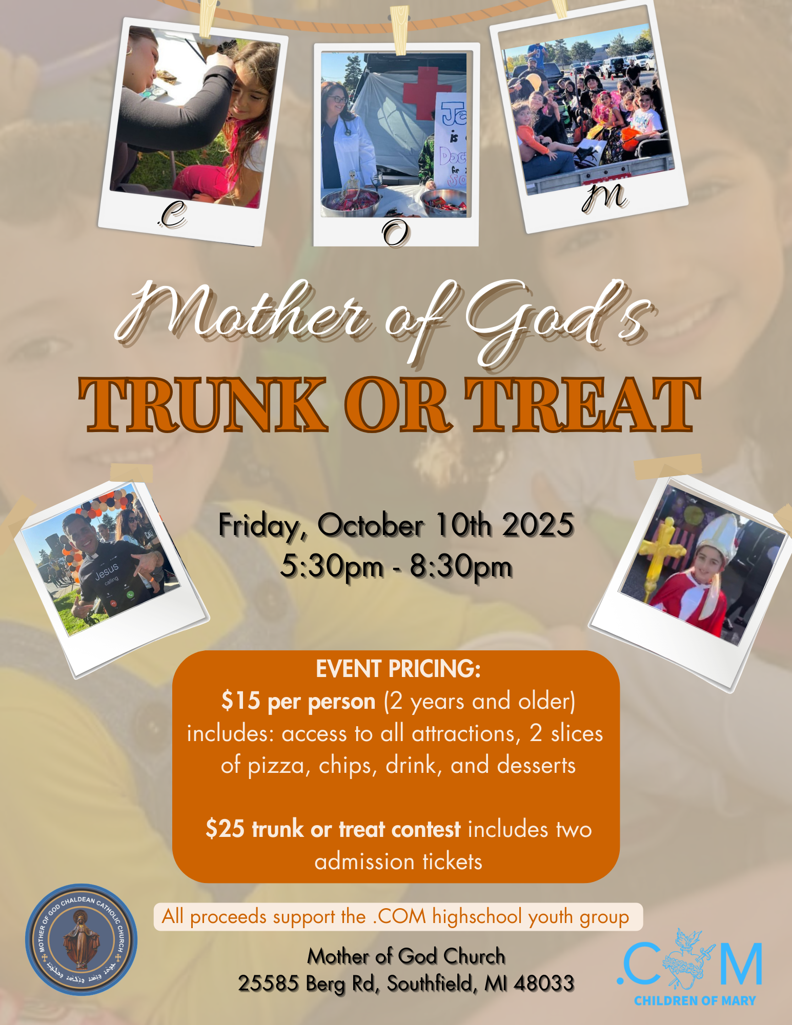 Trunk or Treat Flyer